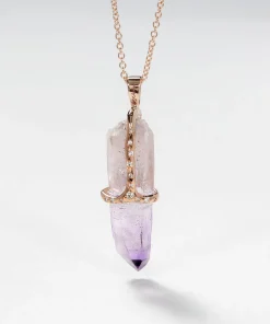 Amethyst Healing Stone Necklace