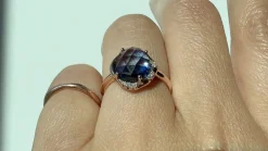 Aphenos Blue Sapphire Ring