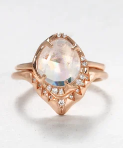 Aphenos Moonstone and Pyramid Stack