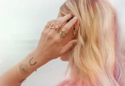 Aphenos Moonstone and Pyramid Stack
