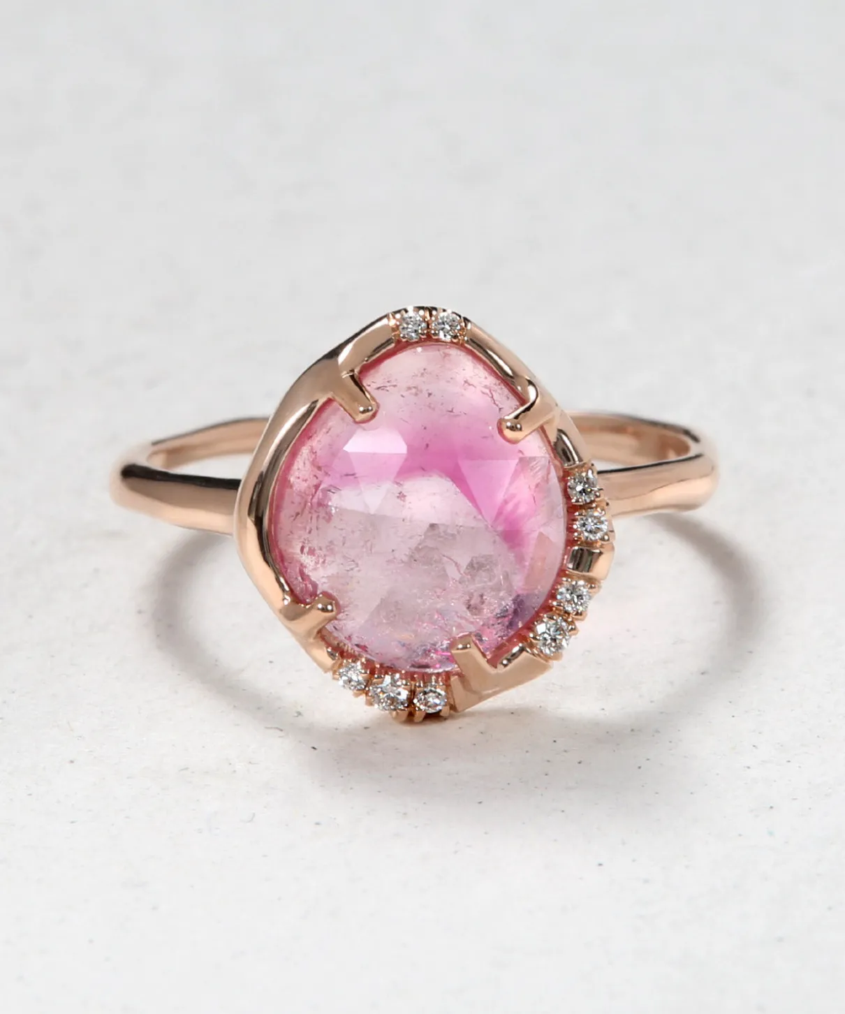 Aphenos Pink Ombre Ring