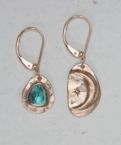 Big Dipper Moon Earrings