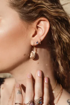 Big Dipper Moon Earrings