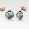 Blue Tourmaline Drop Earrings