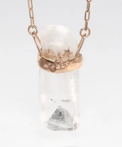 Celestial Sparkle Healing Crystal Necklace