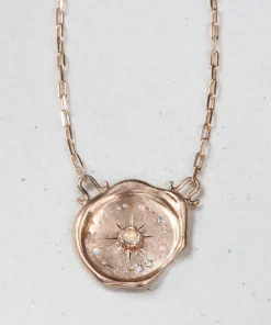 Celestial Sun Dial Necklace