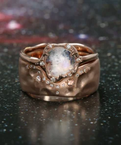 Cosmic Light And Trailing Diamond Stack