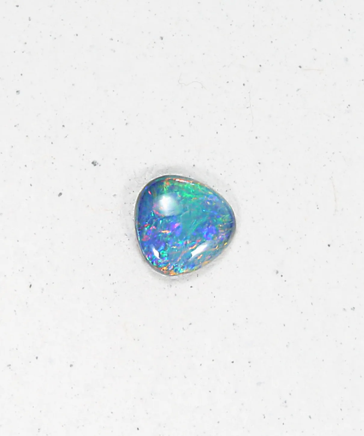 Cosmic Light Black Opal Ring Stone 2