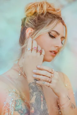 Cuff Chained Ring