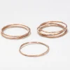 Dainty Hammered Stacking Band