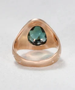 Double Moon Signet Ring