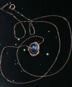 Elemental Moonstone Necklace