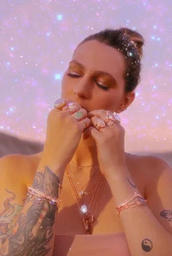 Goddess of All That Is Pink Bracelet