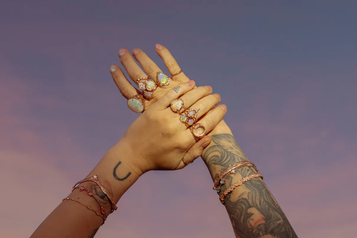 Goddess of All That Is Pink Bracelet