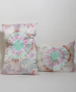 Hand Dyed Silk Pillowcase Set in Dragonfly