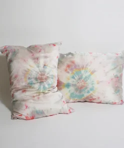 Hand Dyed Silk Pillowcase Set in Dreamcatcher