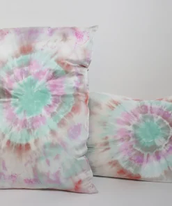 Hand Dyed Silk Pillowcase Set in Dragonfly