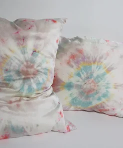 Hand Dyed Silk Pillowcase Set in Dreamcatcher