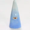 Handmade Ring Cone With Sky Blue Shadow