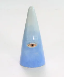 Handmade Ring Cone With Sky Blue Shadow
