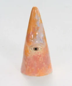 Handmade Ring Cone With Sunset Watercolors