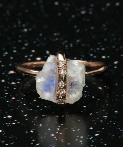 Healing Moonstone Ring