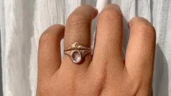 Illuminating Sapphire Ring