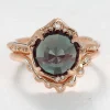 Infinite Love Alexandrite Light and Scallop Stack