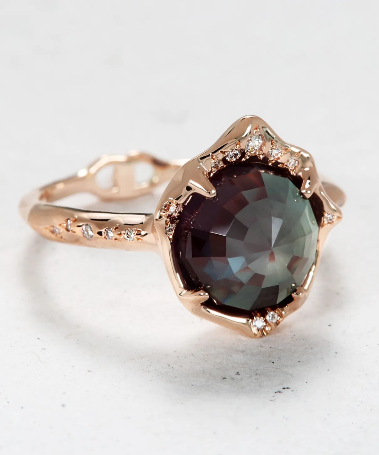 Infinite Love Alexandrite Light Ring