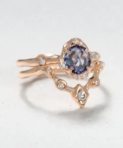 Infinite Love Blue Sapphire and Ethereal Stack