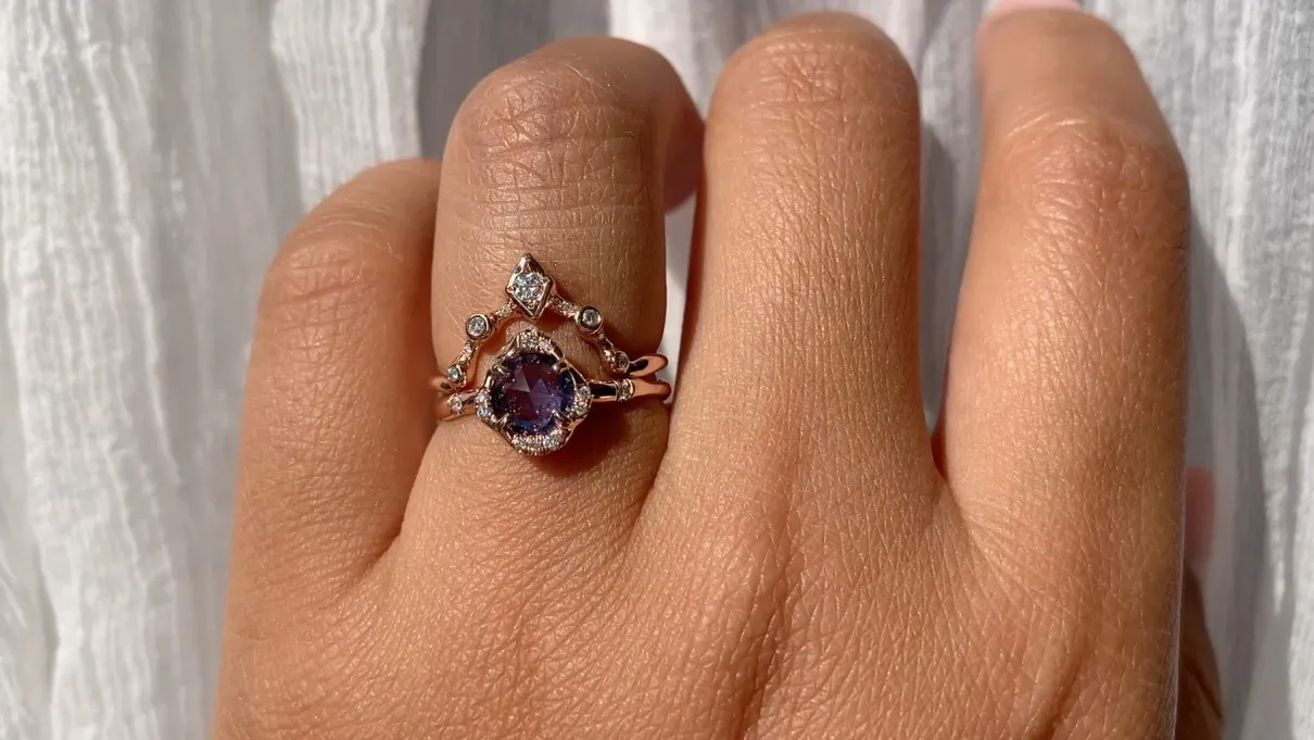 Infinite Love Blue Sapphire Ring