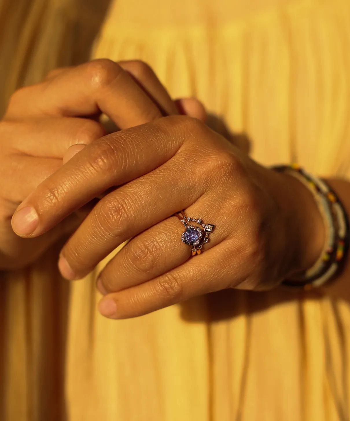 Infinite Love Blue Sapphire Ring