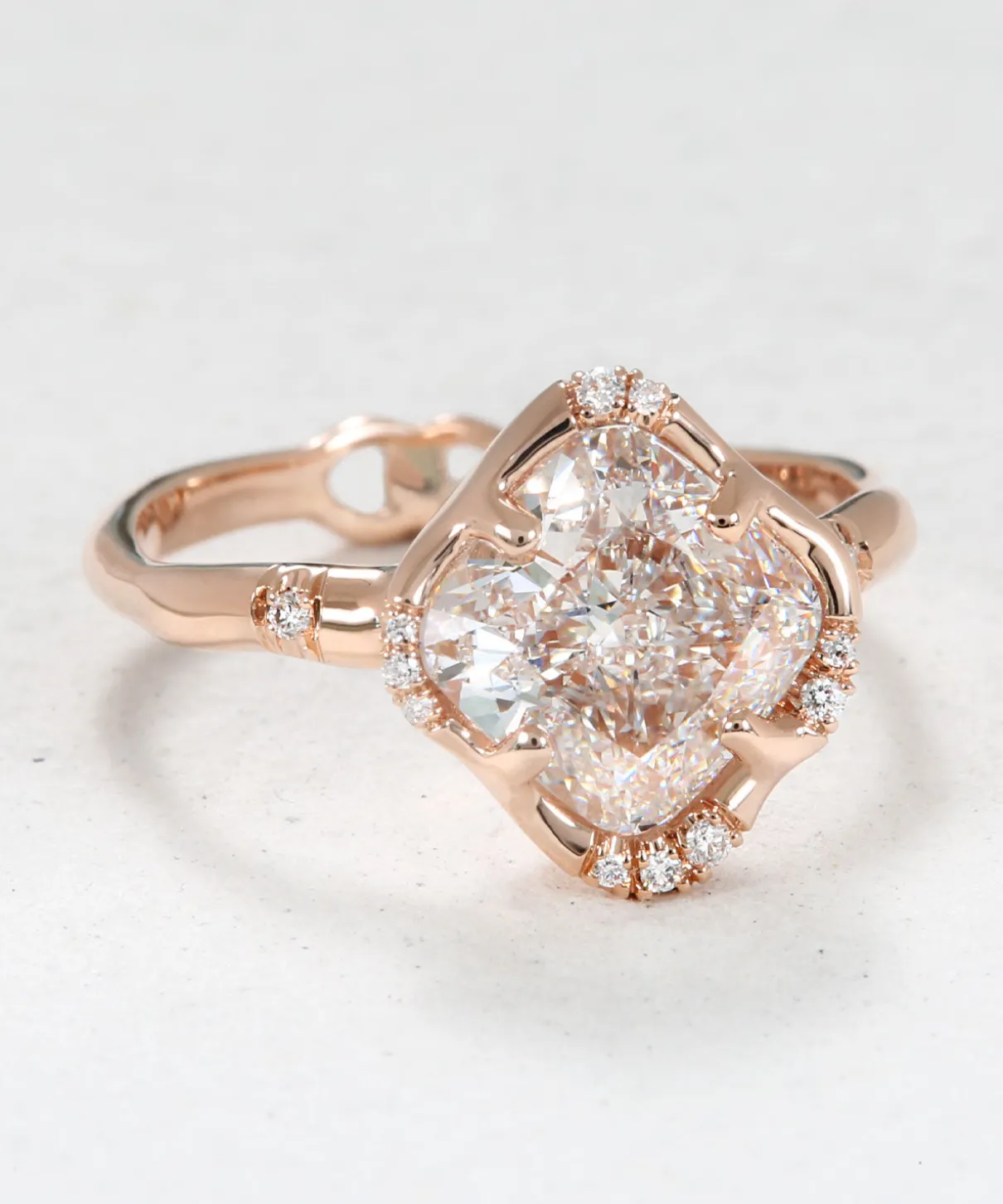 Infinite Love Cushion Diamond Ring