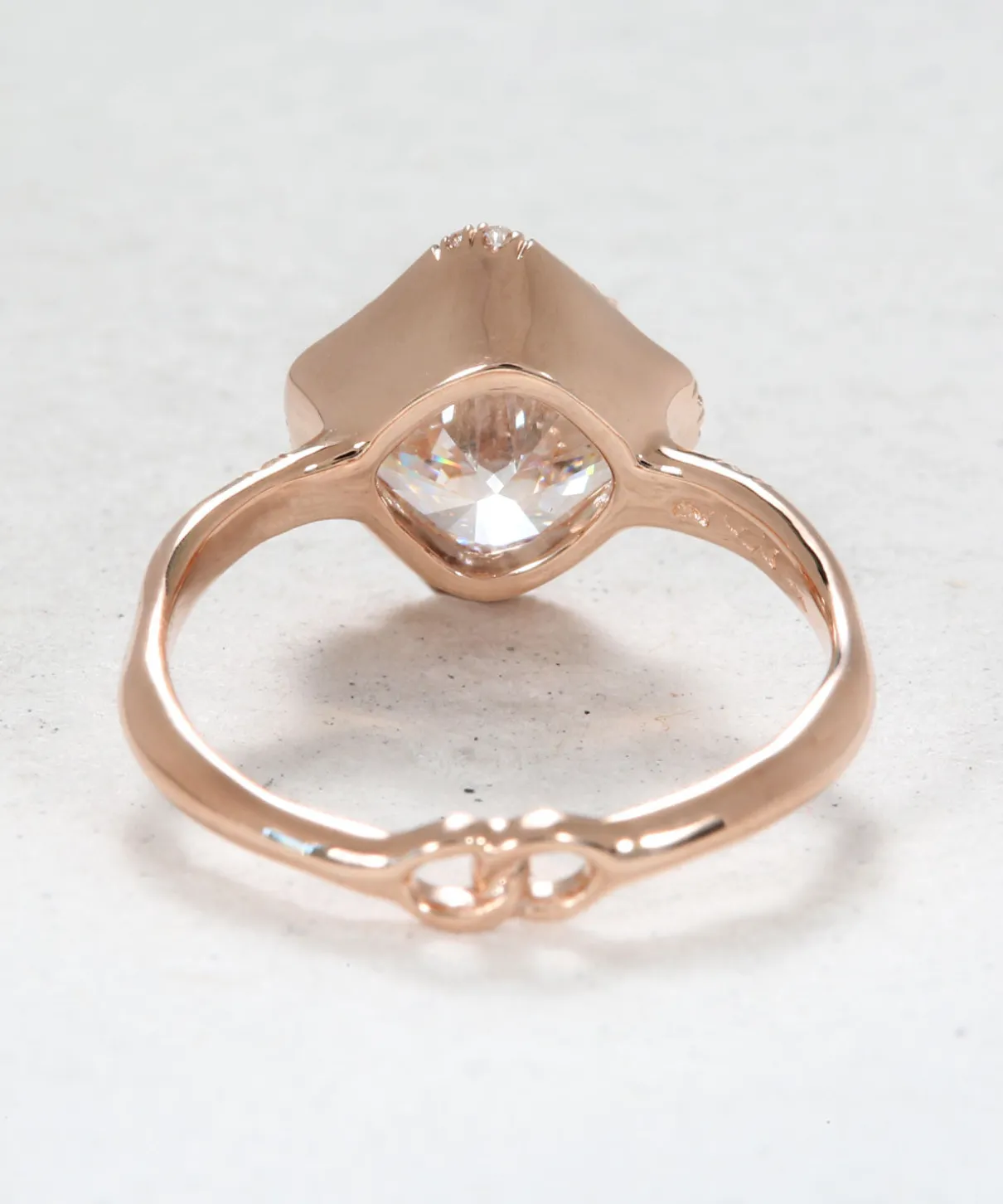 Infinite Love Cushion Diamond Ring
