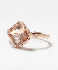Infinite Love Cushion Ring