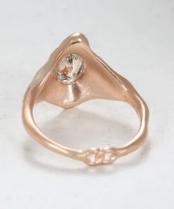 Infinite Love Pear Shape Diamond Engagement Ring