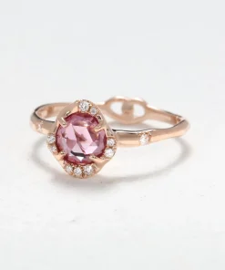 Infinite Love Pink Sapphire Ring