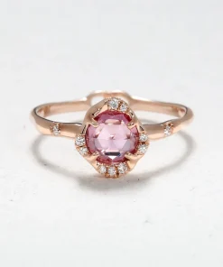 Infinite Love Pink Sapphire Ring