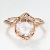 Infinite Love Rose Cut Diamond Ring