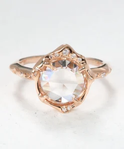Infinite Love Rose Cut Diamond Ring
