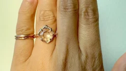 Infinite Love Rose Cut Diamond Ring