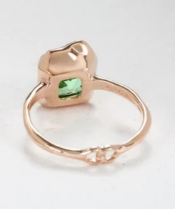 Infinite Love Teal Sapphire Engagement Ring