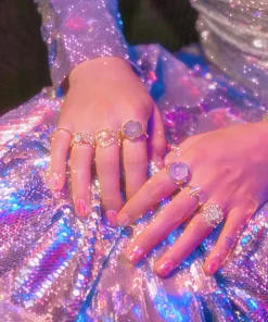 La Fleur del Lune Ring