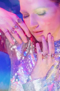La Fleur del Lune Ring
