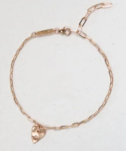 Little Heart Plate Bracelet
