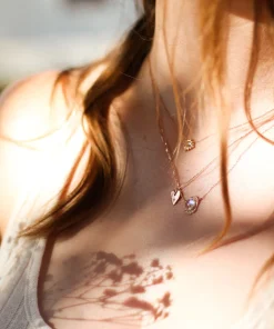 Little Heart Plate Necklace