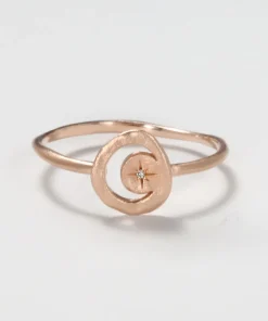 Little Moon Plate Ring