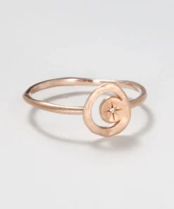 Little Moon Plate Ring