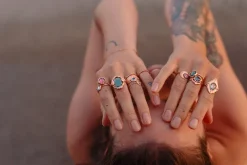 Little Moon Plate Ring