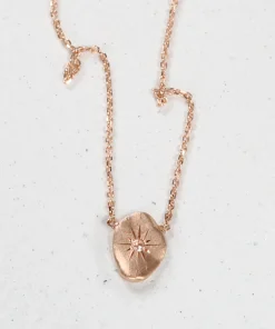 Little Star Plate Necklace